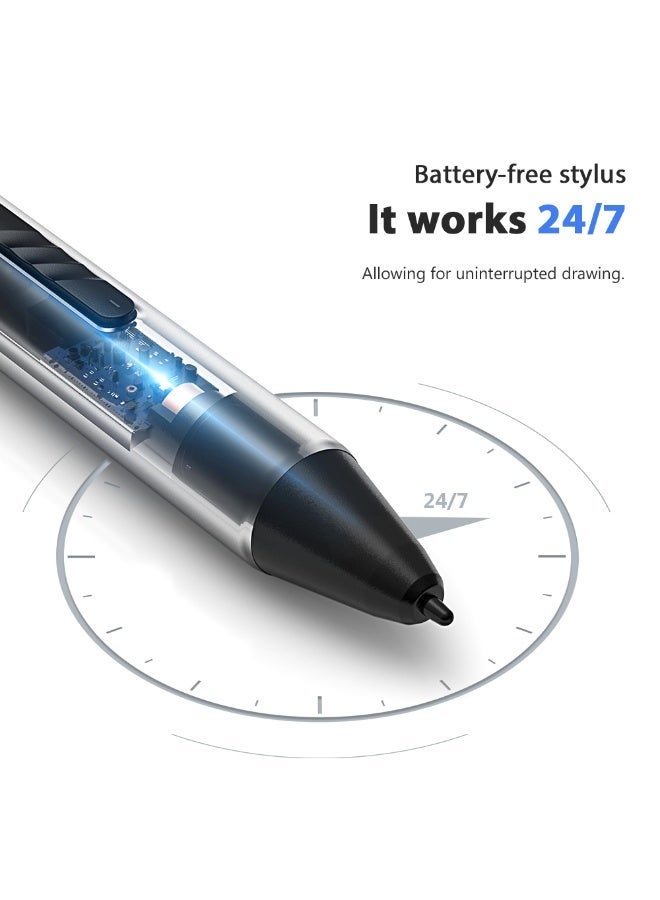 XP-PEN Artist16_2nd 16-inch Drawing Pen Display Graphics Monitor Full-Laminated Technology Drawing Monitor with Tilt Function,X3 Smart Battery-free stylus (Black)(Without Power plug Adaptor) - Image 5